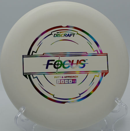 Putter Line Focus – Slight turn with dependable finish at Rock Creek Park Disc Golf Course in North Carolina.

