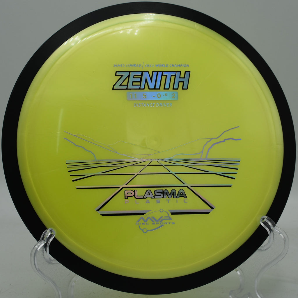 Disc golfer parking a Plasma Zenith on a long par 4 at Jonesboro Disc Golf Course, AR

