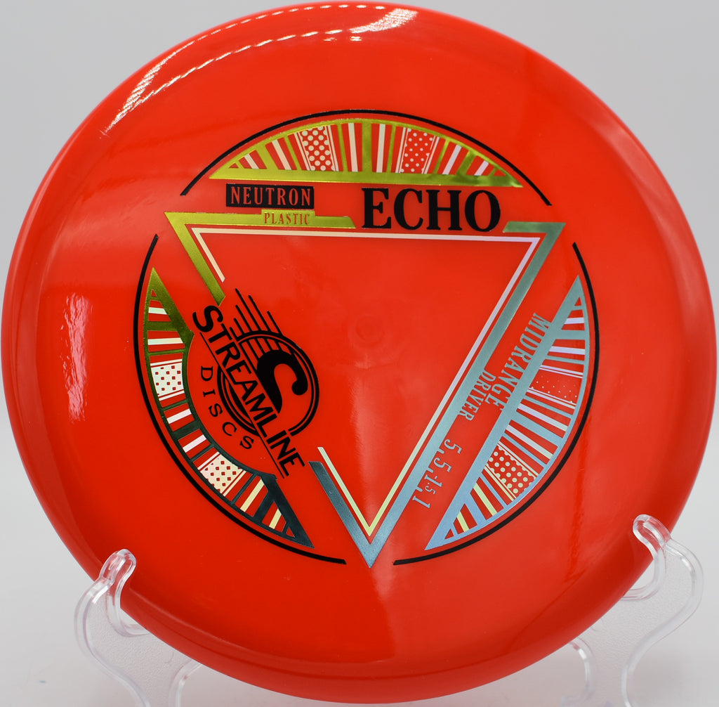 Streamline Echo in Neutron plastic holding a laser-straight path at Idlewild DGC in Burlington, Kentucky

