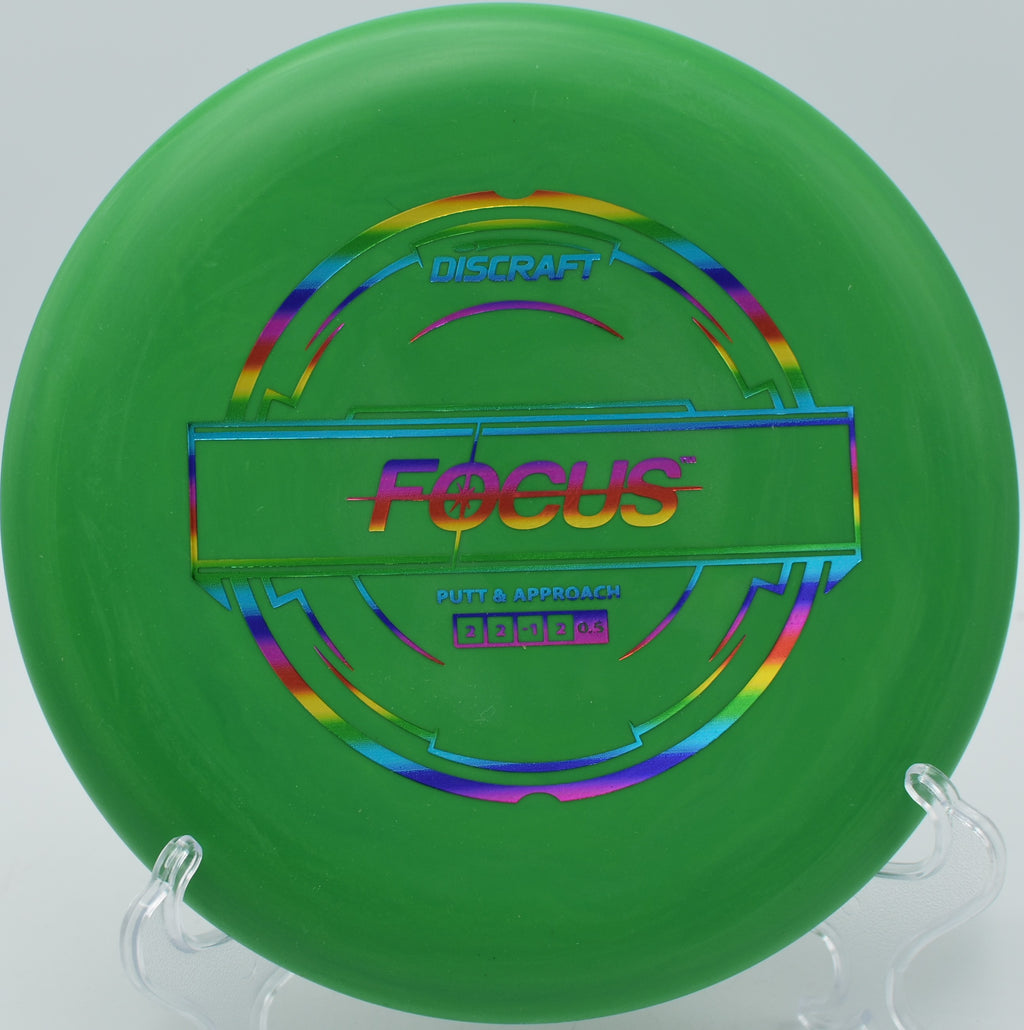 Putter Line Focus – Tacky grip and consistent release at Veterans Park Disc Golf Course in Kentucky.

