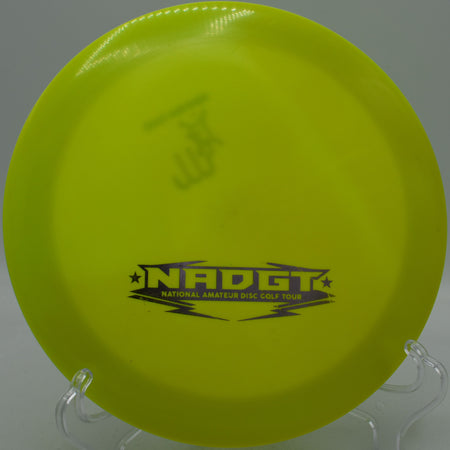 Discmania S-Line DD3 distance driver launched on a full power flex line at Idlewild Disc Golf Course in Burlington, Kentucky.