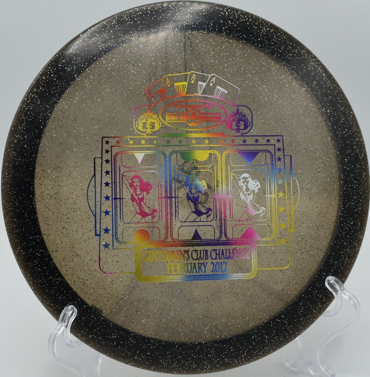 2012 Gentlemen's Club Challenge metal flake Teebird (Penned) - Flexline Discs - 71627381087325