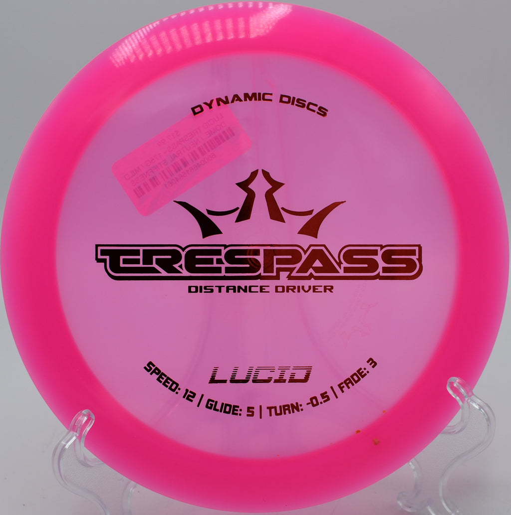 Lucid Trespass – Torque-resistant driver with high glide at Paul B. Johnson State Park DGC in Mississippi.


