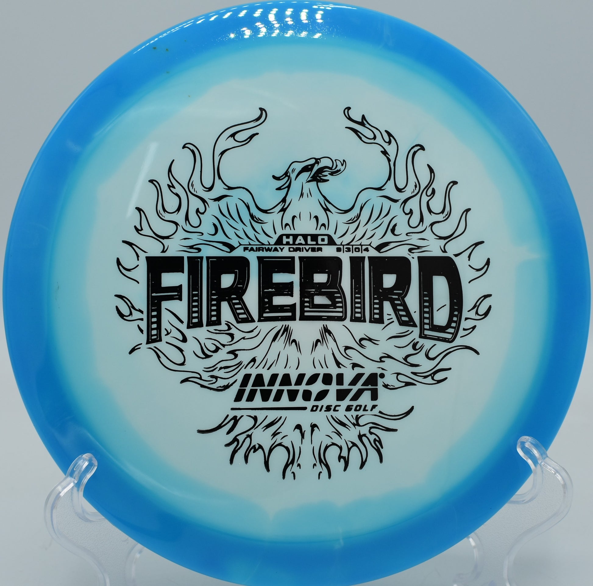 Halo Star Firebird cutting tight around a tree on a flex forehand at Persimmon Ridge DGC in Jonesboro, Arkansas.

