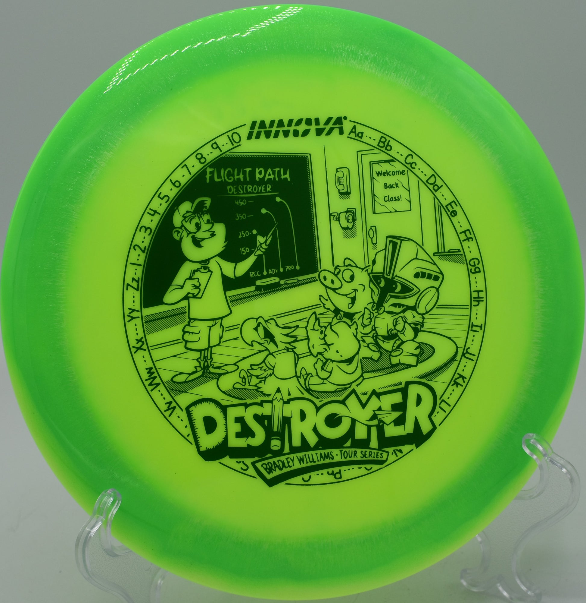 Charging up for a night round with a Baby Destroyer at Sunset Park in Las Vegas, Nevada

