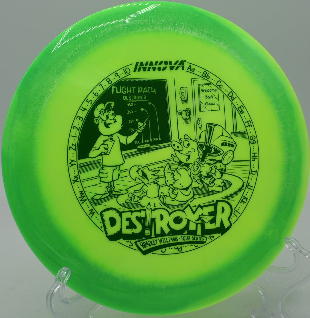 Baby Destroyer thrown on anhyzer line at Jones Supreme in Emporia, Kansas

