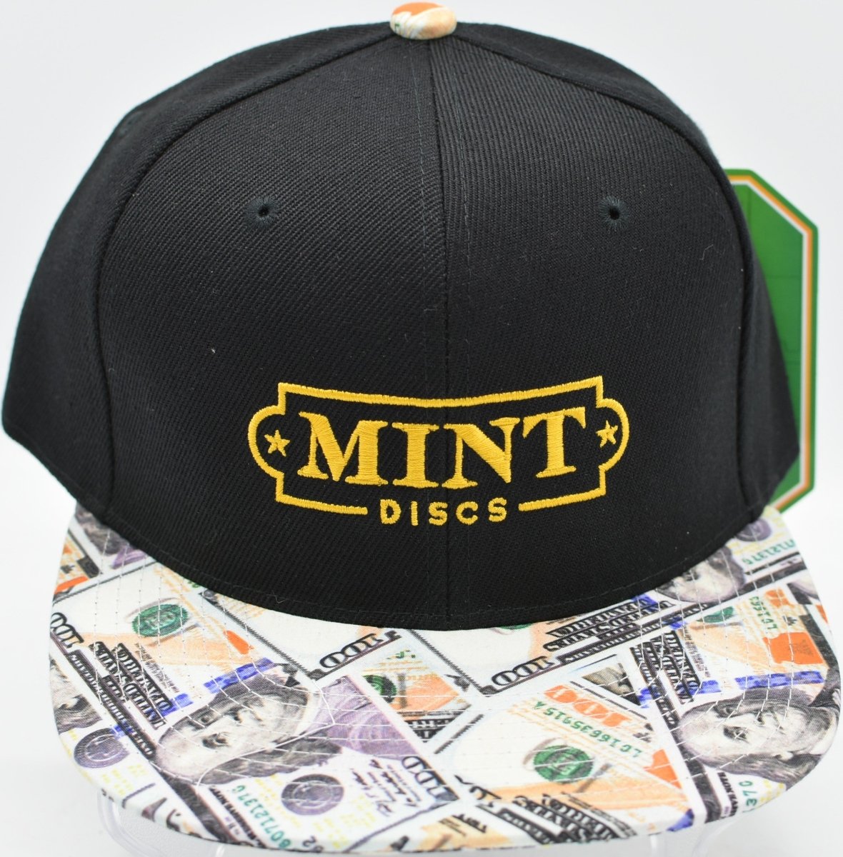 Mint Discs Money Flatbill Hat available in Washington with nationwide shipping for disc golf players