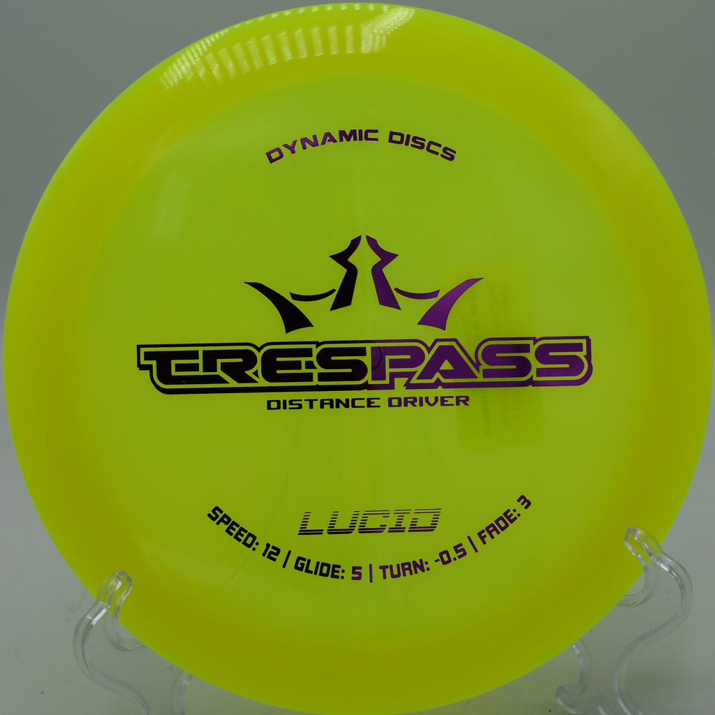 Dynamic Discs Trespass Lucid – Long-range control driver at Tom Brown Park DGC in Florida.

