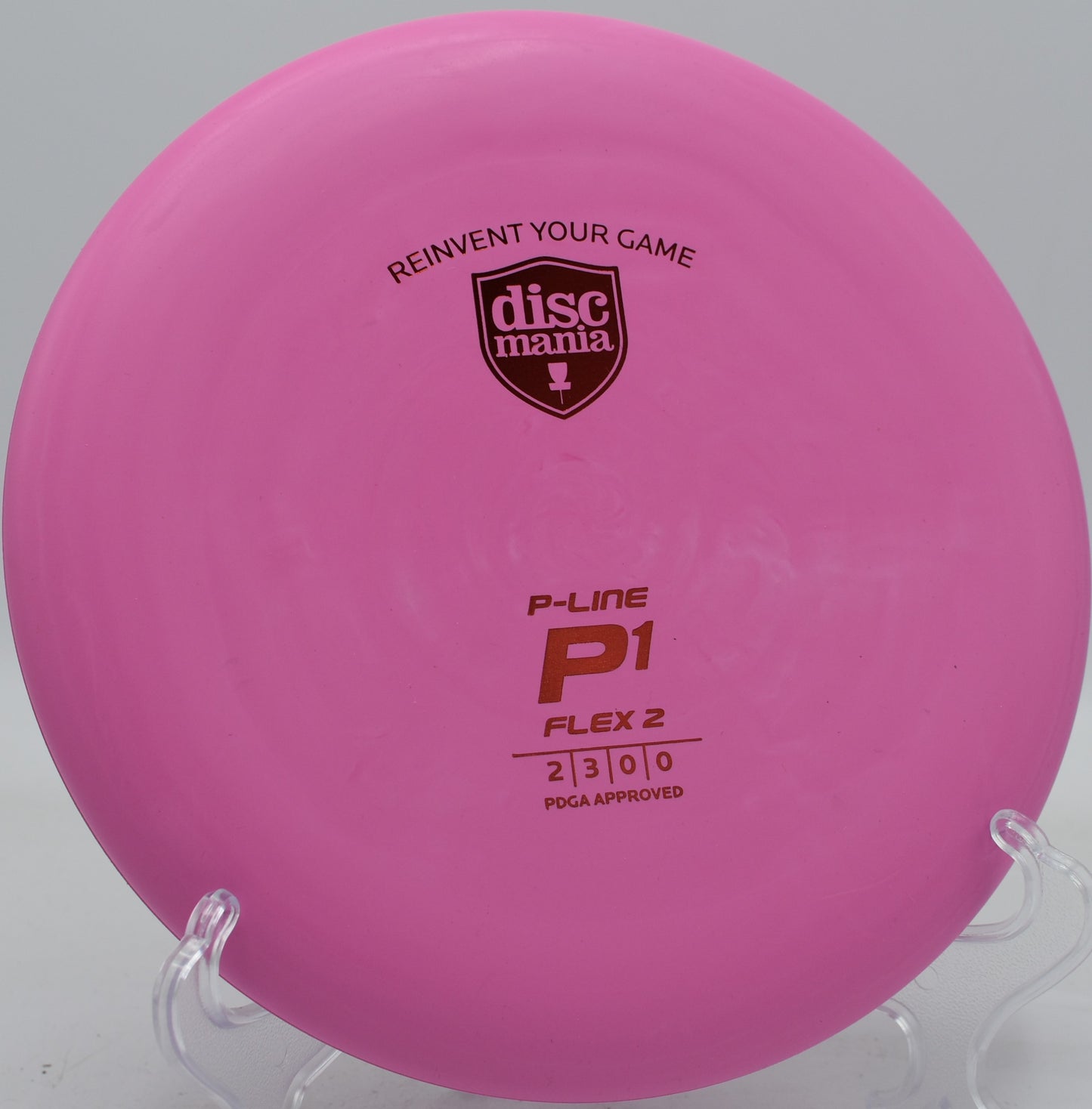 Discmania P1 in P-Line plastic launched with finesse on a short tunnel shot at Harmon Hills.

