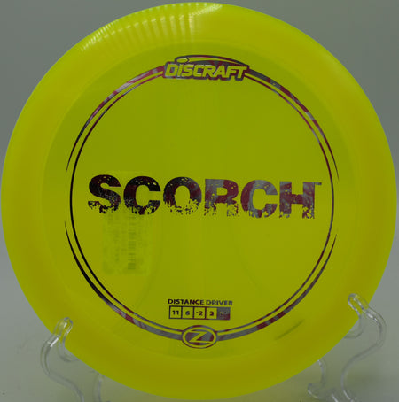 Z Scorch – Understable flight with a reliable finish at Bucksnort Disc Golf Course in Colorado.


