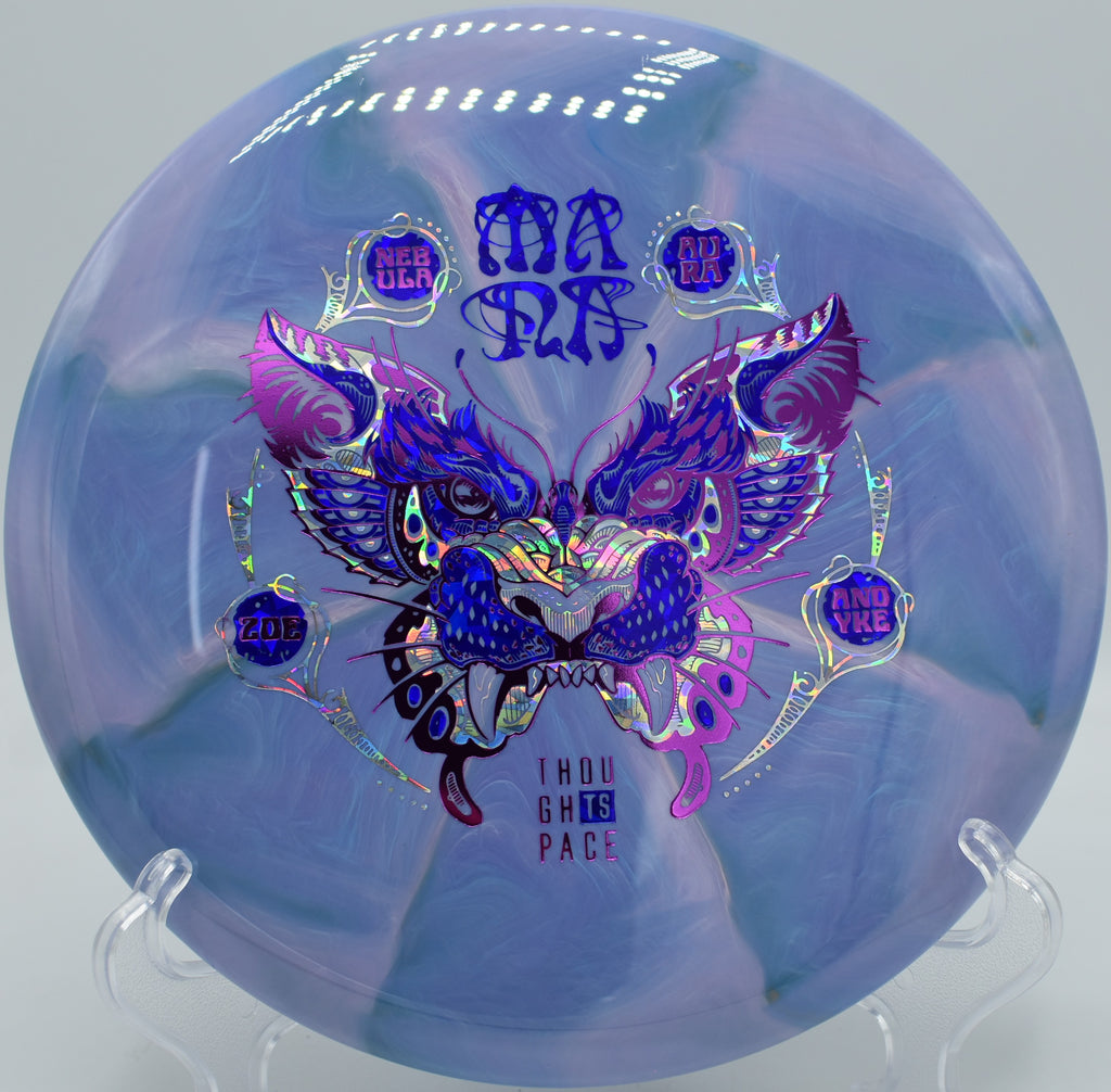 Nebula Aura Mana long glide shot at Harmon Park DGC in Lebanon, Missouri

