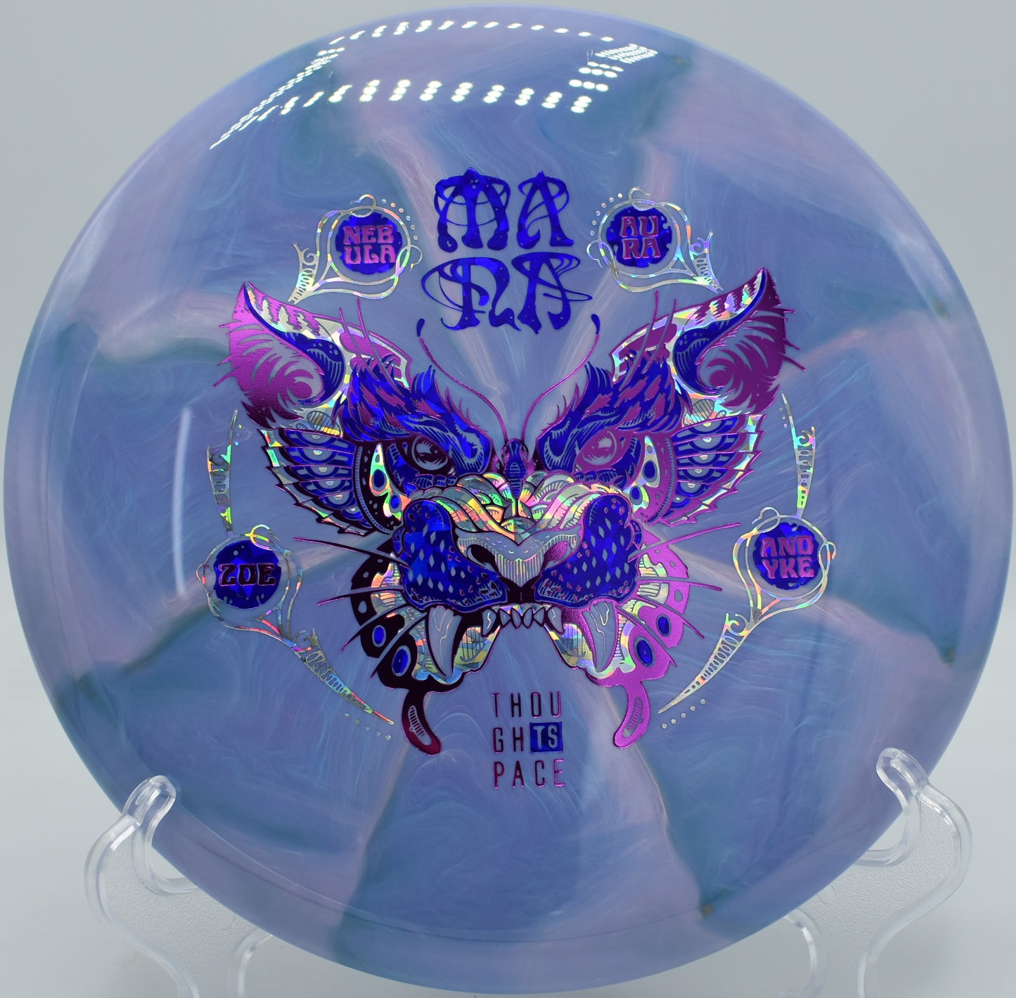 Nebula Aura Mana long glide shot at Harmon Park DGC in Lebanon, Missouri

