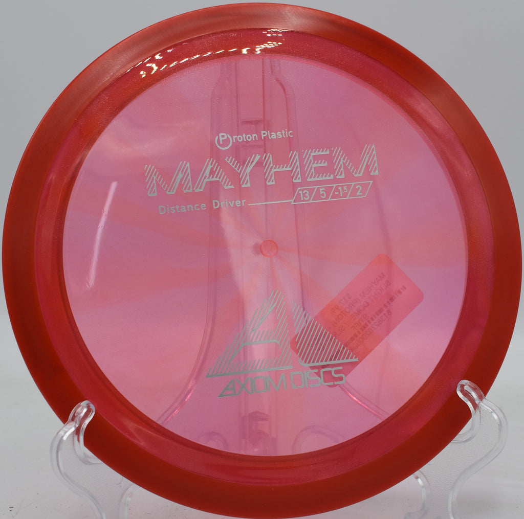 Proton Mayhem launched on a downhill fairway bomb, gliding past obstacles and finishing clean at Fox Run Meadows.

