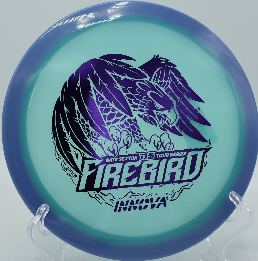 Sidearm approach locked in tight with a 2024 Firebird, landing with zero ground play at Eagles Crossing.

