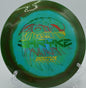 Halo Star Shryke high-glide driver launched on a smooth release at Milo McIver Disc Golf Course in Estacada, Oregon