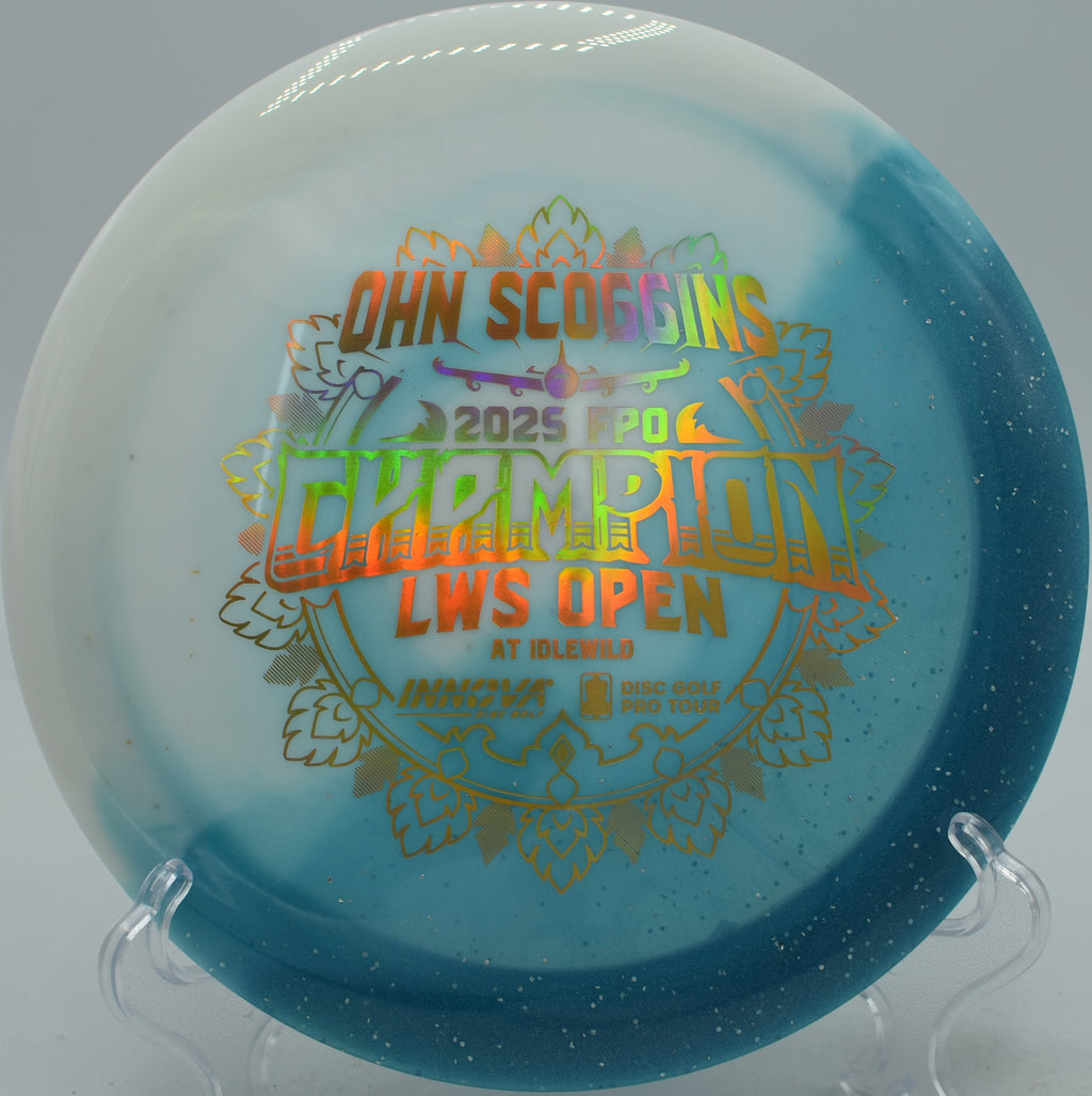 Mid-flight photo showing the Destroyer Test Material edition spinning clean at Bird’s Nest DGC, CO.