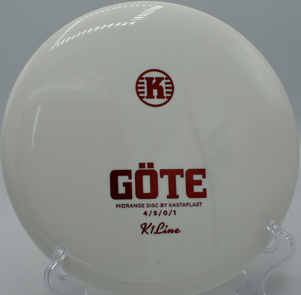 K1 Gote gliding straight down the wooded lanes of Bracketts Bluff Disc Golf Course in Shakopee, Minnesota.

