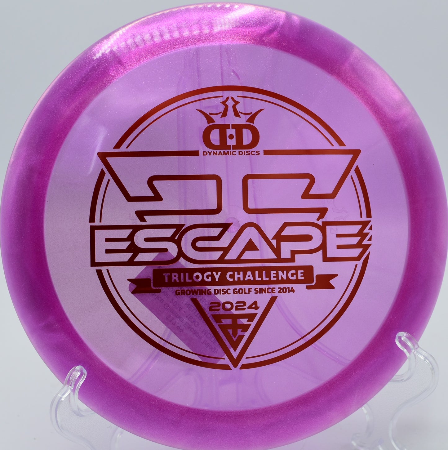 Dynamic Discs Lucid-Ice Escape – Limited edition glimmer plastic at George Ward Park in Alabama.

