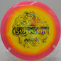 Innova Halo Star Gorgon long glide turnover drive at DeLaveaga Disc Golf Course in Santa Cruz, California