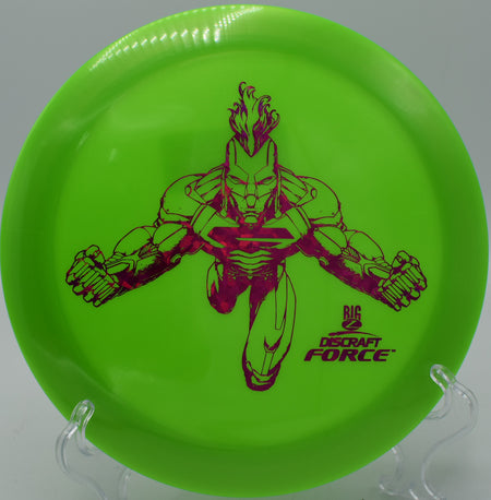 Big Z Force – Crushes flex lines with confidence at Moraine State Park Disc Golf Course in Pennsylvania.

