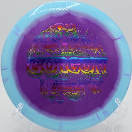 Halo Star Gorgon hyzer-flip distance shot at Idlewild Disc Golf Course in Burlington, Kentucky