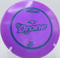 ESP FLX Drone landing flat after a spike hyzer approach near an elevated basket at Flip City.

