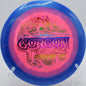 Innova Halo Star Gorgon long, accurate drive at Fountain Hills Disc Golf Course in Fountain Hills, Arizona