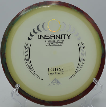 Eclipse plastic Insanity flying smooth over open terrain at Eagle’s Crossing DGC in Hawk Point, Missouri.

