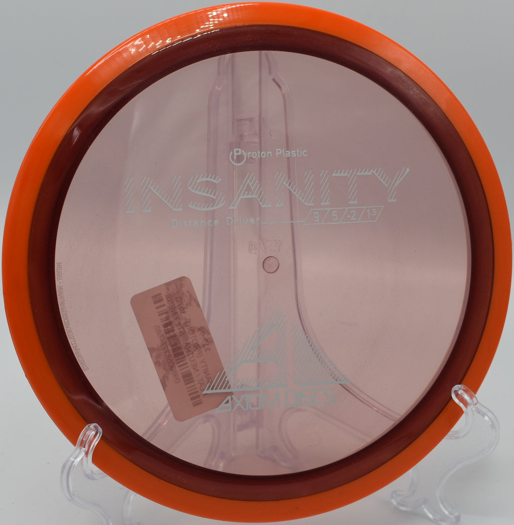 "Proton Insanity drilling a tight gap toward the basket in Charlotte, North Carolina."

