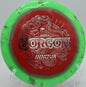 Glide-heavy Halo Star Gorgon disc golf throw at Stafford Lake Disc Golf Course in Novato, California
