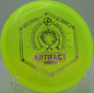 C-Blend Artifact mid-putt release at Sabattus Disc Golf Course in Sabattus, Maine, with torque-resistant control and clean beadless feel.

