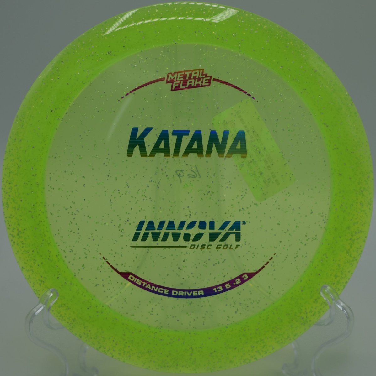 Metal Flake Champion Katana flex shot driver for Tacoma players nationwide