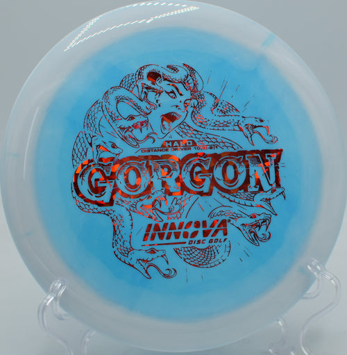 Innova Halo Star Gorgon driver flying an S-curve at The Beast in Waco, Texas