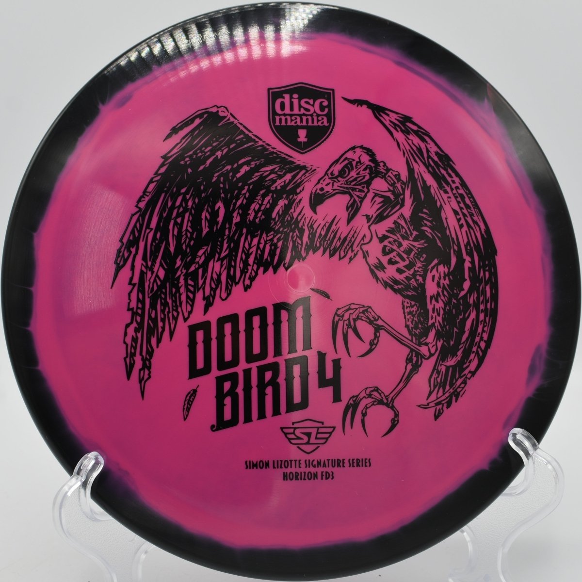 Doombird 4 fairway driver at Maple Hill DGC, Leicester MA for dependable overstable control and headwind shots