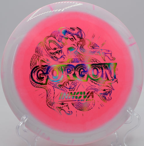 Halo Star Gorgon long turnover drive at Brewster Ridge Disc Golf Course in Smugglers’ Notch, Vermont