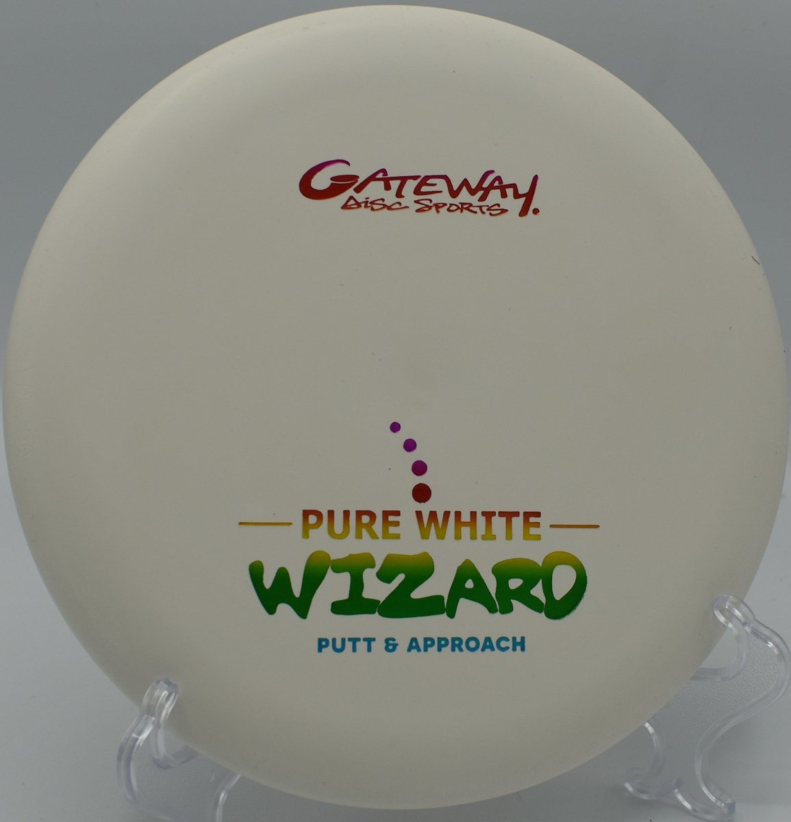 Pure White Wizard putter at Maple Hill DGC, Leicester MA for dependable putting and approach control