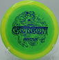 Halo Star Gorgon carving controlled lines at Kaposia Park Disc Golf Course in South St. Paul, Minnesota