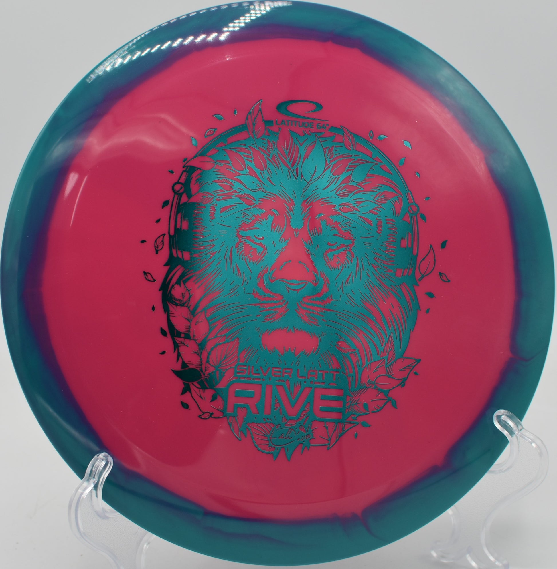 Royal Rive by Latitude 64 ripping a max-power hyzer at North Cove Disc Golf Course in Marion, North Carolina.

