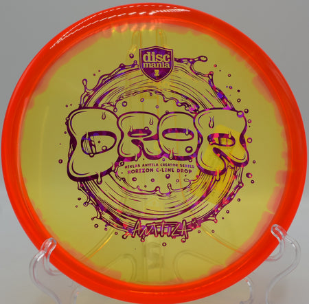 Creator Series Drop thrown forehand with max control at Nevin Park in Charlotte, North Carolina.

