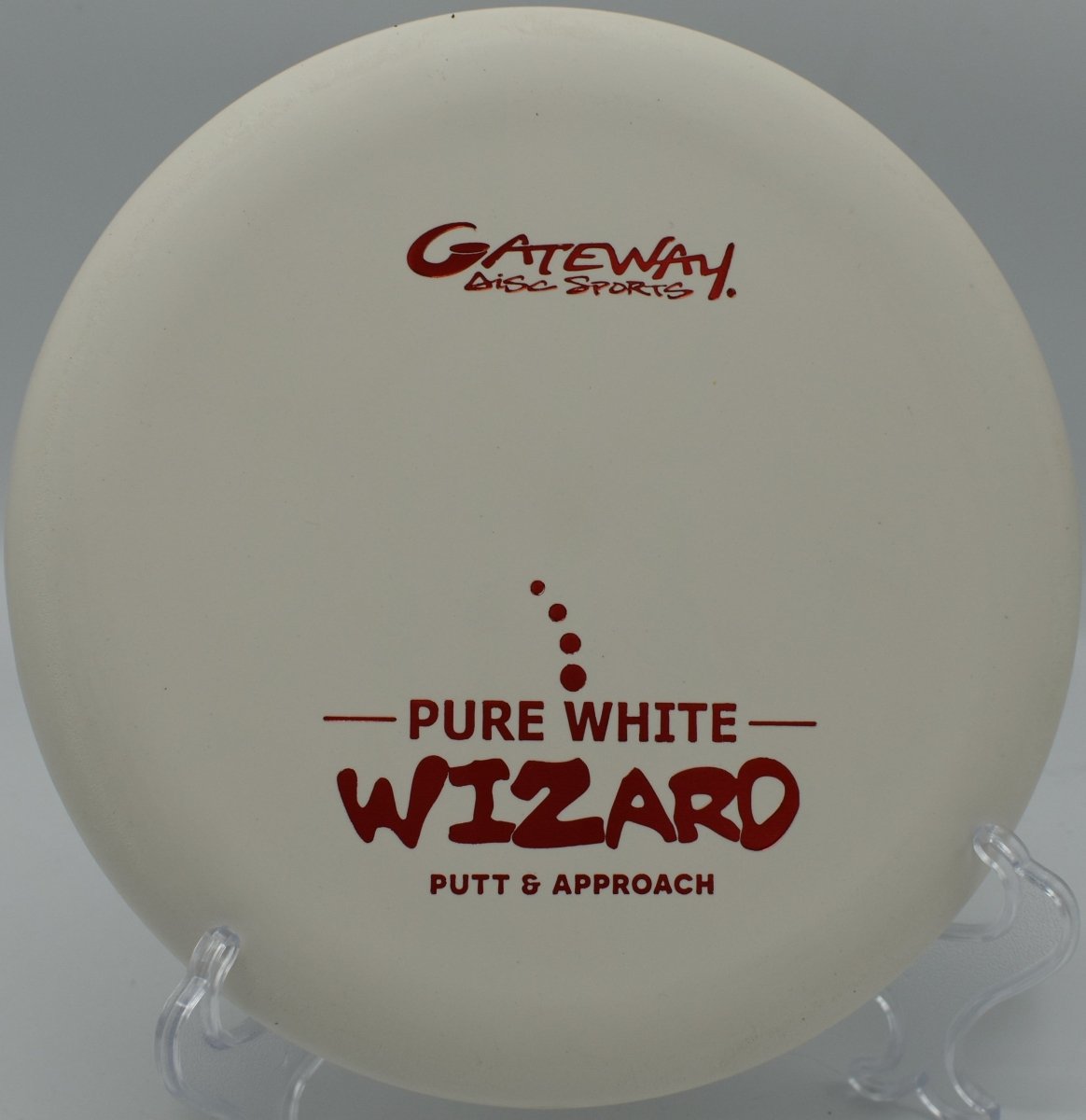Gateway Pure White Wizard featured at DeLaveaga DGC, Santa Cruz CA with stable flight and excellent grip
