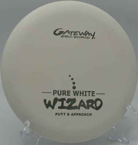 Pure White Wizard with durable, firm plastic in Mobile, Alabama – perfect for approach shots and putts.

