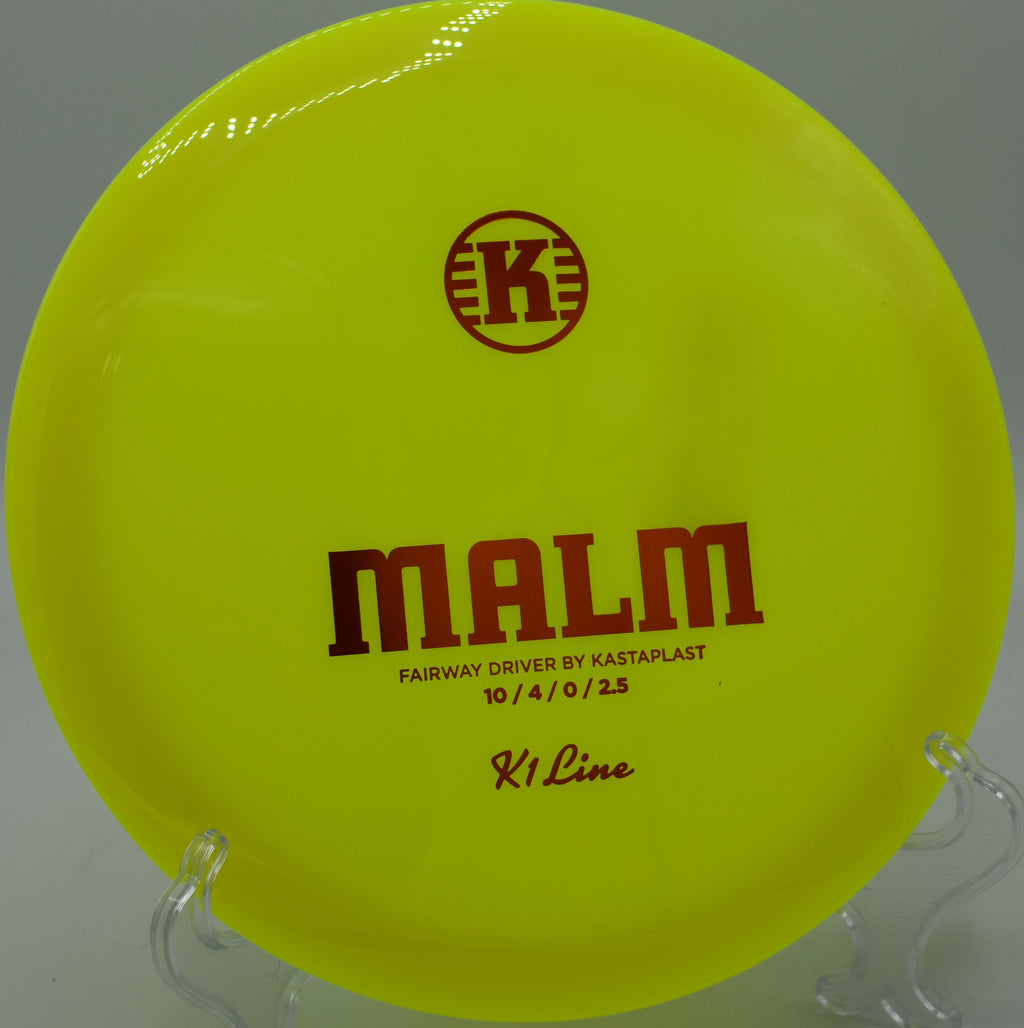 K1 Malm floating down a gentle fairway at Westmoreland DGC in Eugene, Oregon, showing off its exceptional glide.

