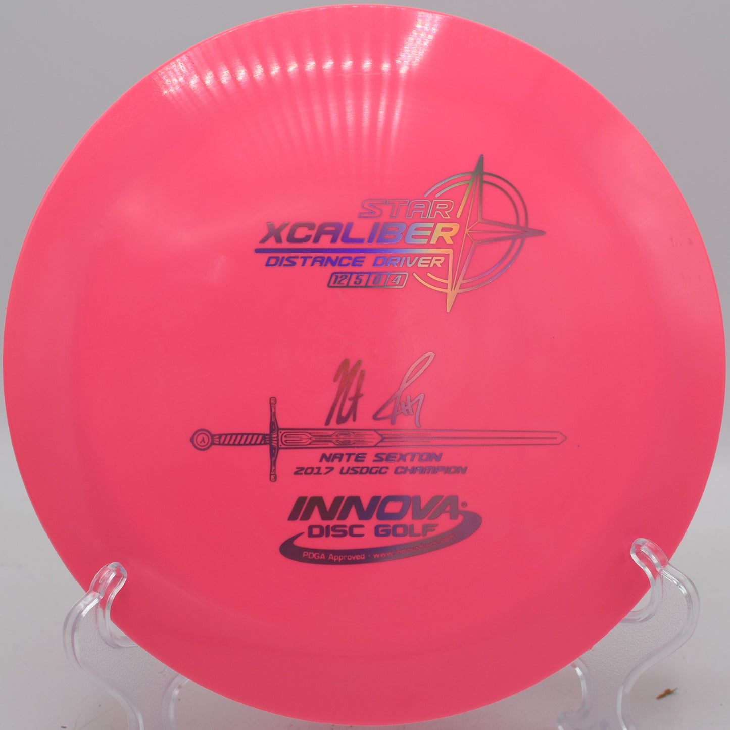 Innova Star XCaliber ripping through a headwind at Lake Marshall – Lions in Montross, Virginia

