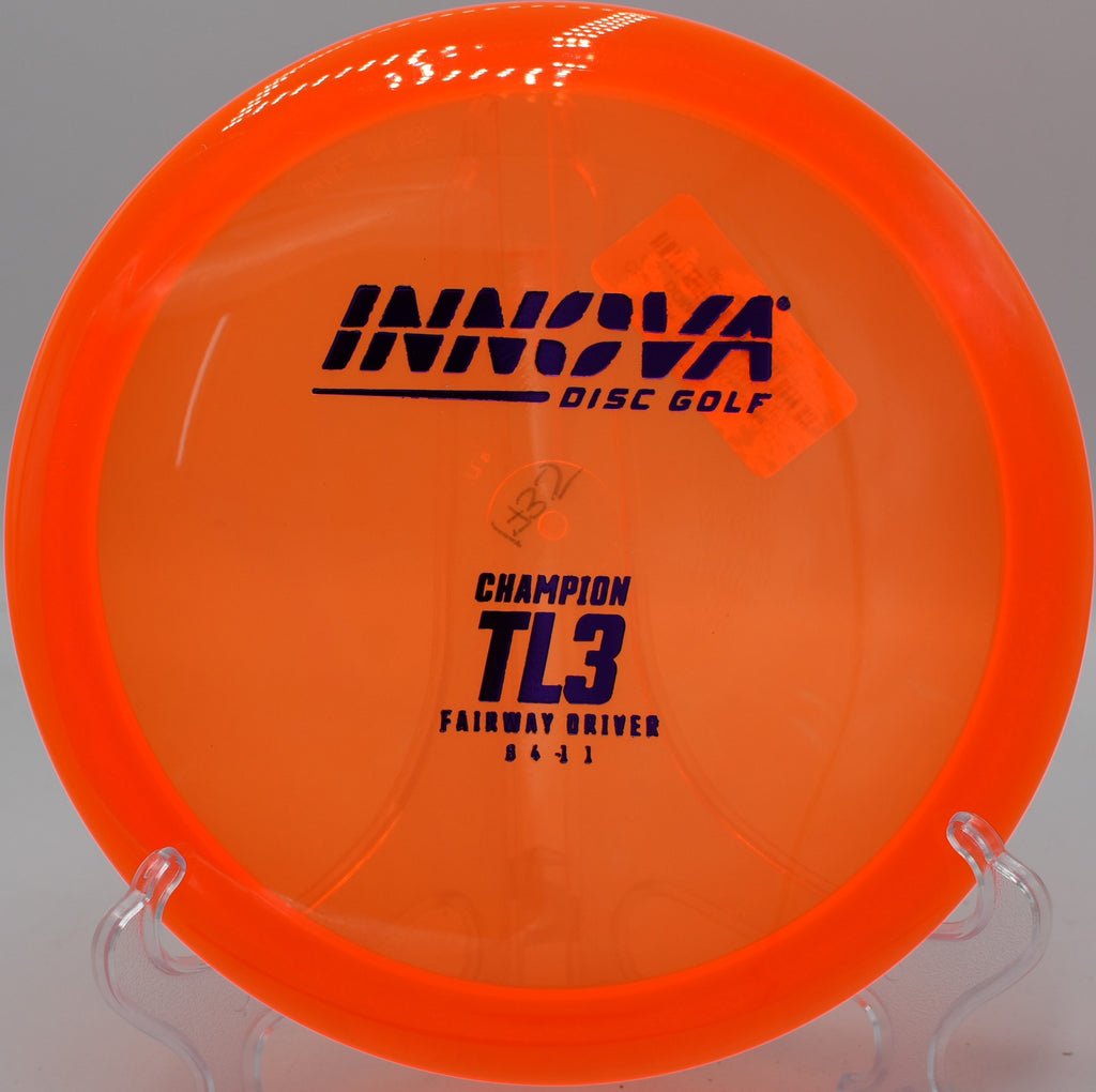 "At Hidden Ridge Disc Golf in West Milford, NJ, Champion TL3 stands out with consistent, predictable flight and crisp accuracy."
