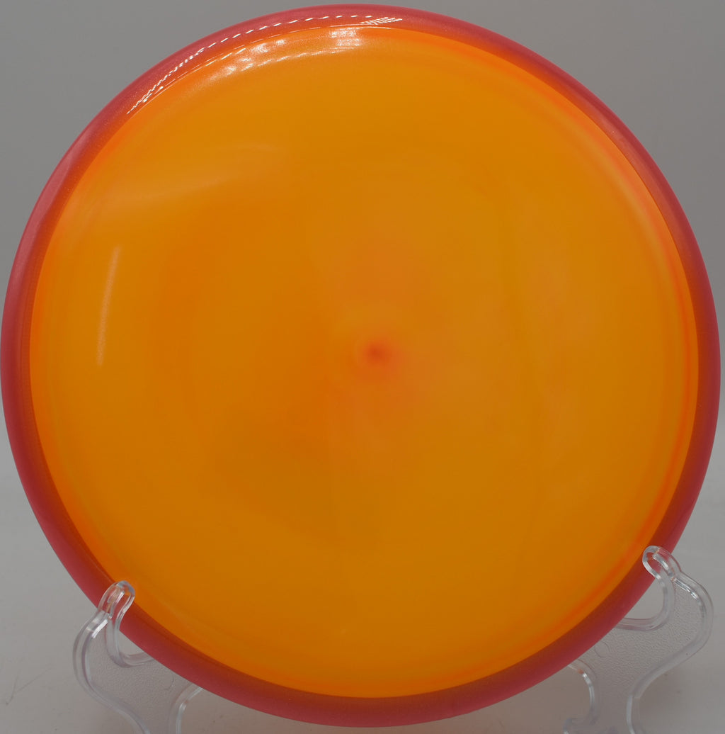 Neutron plastic Trance without stamp drifting slightly right at The Fort in Ogden, Utah.

