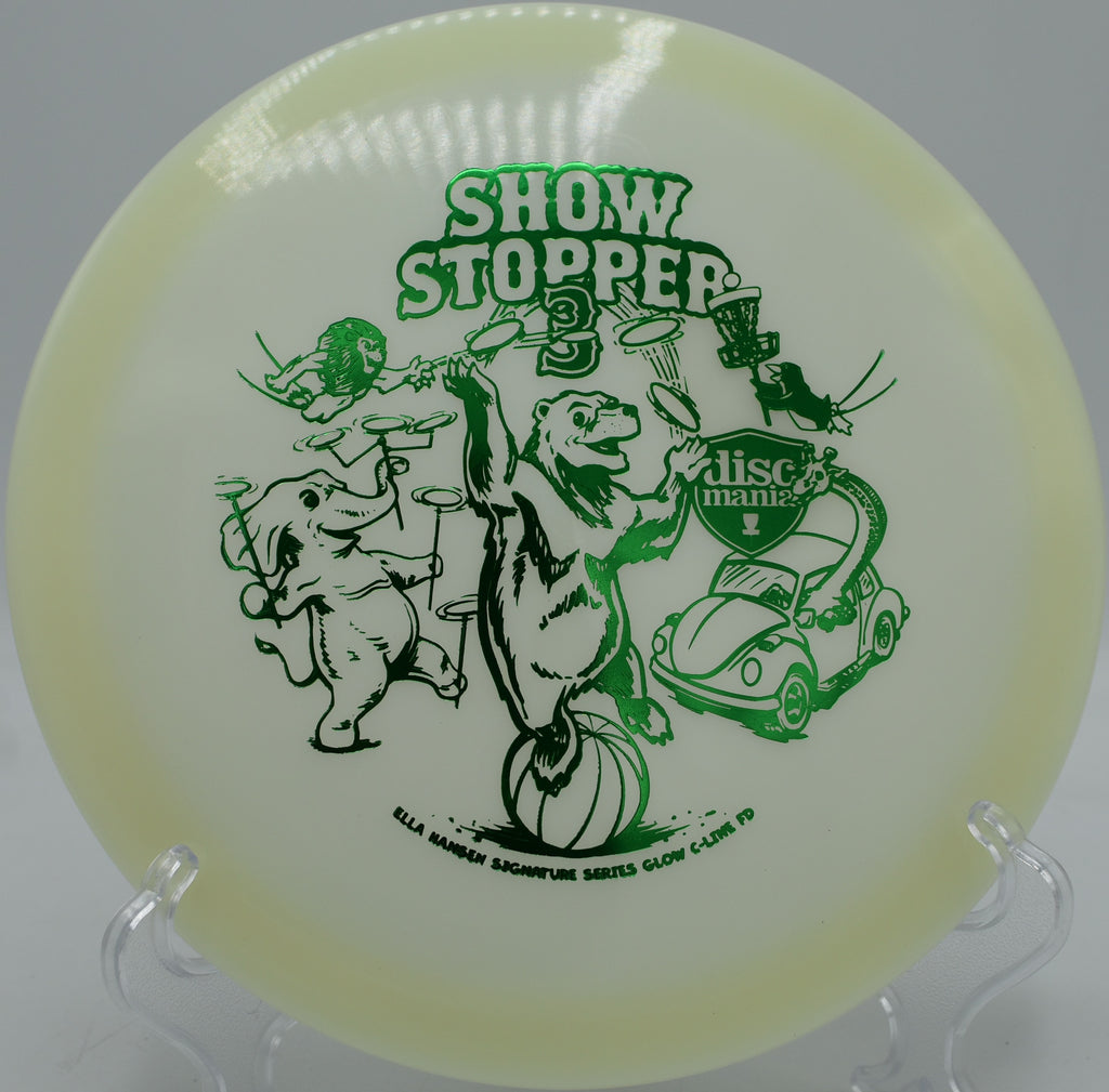 Discmania FD glow plastic hyzer flip at SeaTac DGC in SeaTac, Washington

