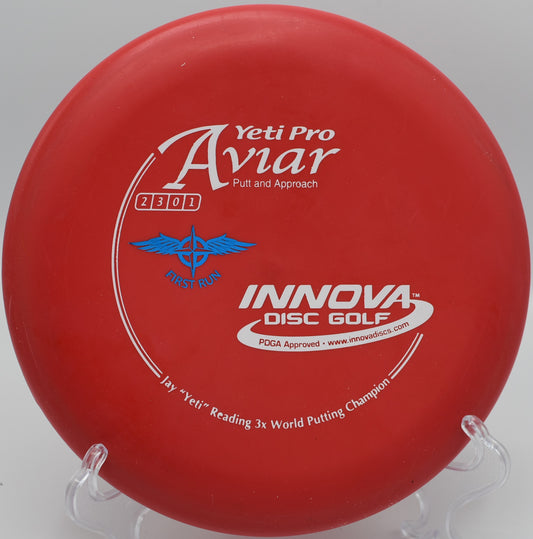 First Run 3x Yeti Pro Aviar