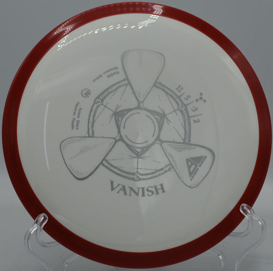 Neutron Vanish launched on a full hyzer-flip turnover at Maple Hill, MA

