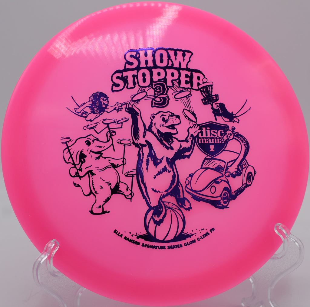 Discmania Glow C-Line FD night golf throw at Vista del Camino in Scottsdale, Arizona

