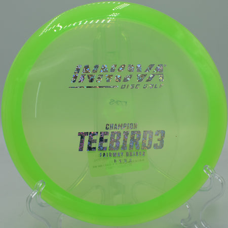 Champion Teebird3 tracking tight wooded gaps with precision at Swope Park in Kansas City, Missouri.

